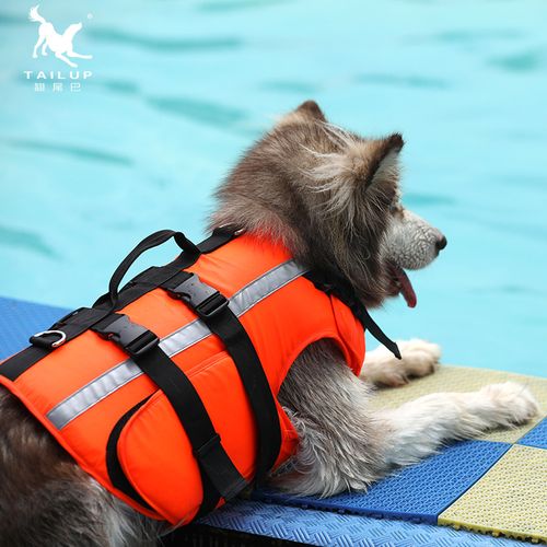 宠物训练用品厂家大小犬救生衣服宠物凉凉衣安全降温游泳服亚马逊